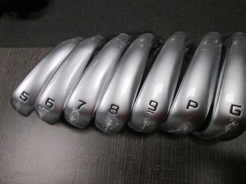 COBRA IRONS - 2026 KING - Brand New - Left Handed - Stiff Flex - 5 to gap wedge