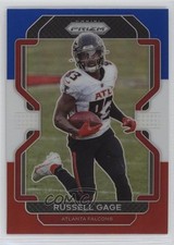 2021 Panini Prizm Red White & Blue Prizm Russell Gage #325 1u6