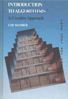 Introduction to Algorithms: A Creative - Paperback, by Manber Udi - Good