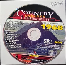 80099  1968  KARAOKE COUNTRY TIMELINE CHARTBUSTER  CDG LOT LONG DRIVE