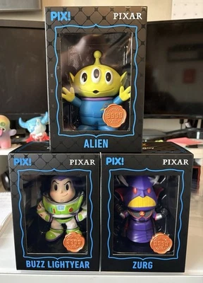Thrilljoy Pix! Disney Pixar Toy Story Alien, Buzz, Zurg Hero Three Pack LE 9999 - Image 1 of 4