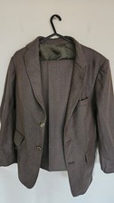 Mens Magee Suit Vintage Barnesmore Worsted Wool 2 Piece 37S 30W Check 