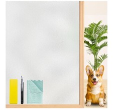Frosted Glass Film Static Cling Office Bedroom Bathroom Home Window Tint 17x78