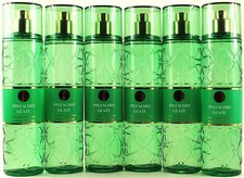 QTY 6 - Bath  Body Works PISTACHIO GLAZE Fine Fragrance Body Mist Spray 8Oz