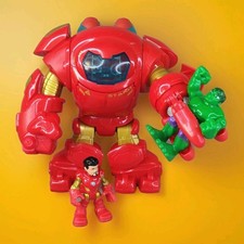 Playskool Marvel Hero Adventures tony Stark Tech Armor & hulk action figure 