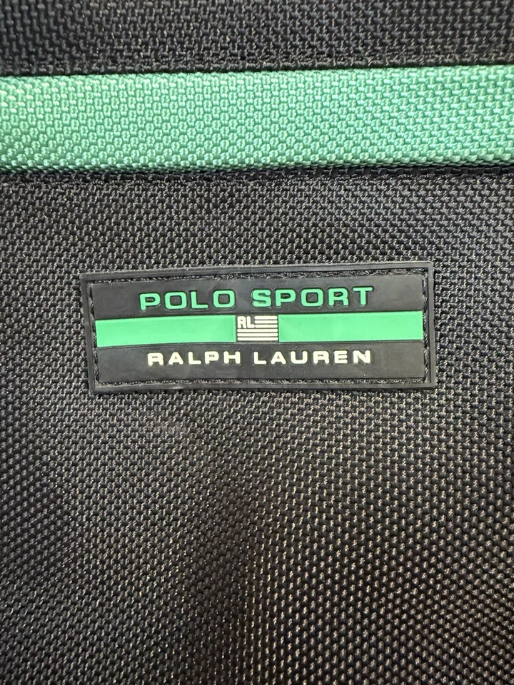 Estojo de viagem vintage anos 90 polo esporte Ralph Lauren raro  - Imagem 2 de 4