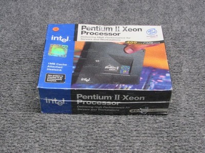 Intel SL35P Pentium II Xeon 400MHz/100/1MB Slot 2 CPU Processor *NEW/SEALED*