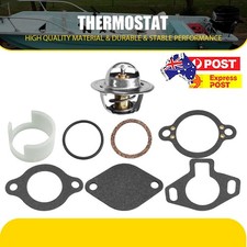 For Mercruiser 260 262 350 MAG Thermostat Kit Includes All Required Gaskets