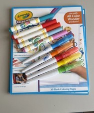 Crayola Color Wonder Mess Free Activity Set with 10 markers 30 pages of paper