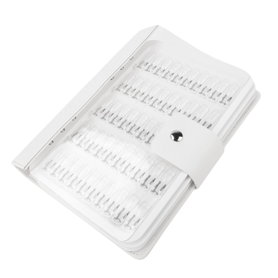150 Colors Nail Color Display Book Nail Sample Swatches Book With Clear ...