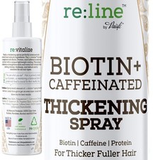 Biotin Hair Thickening Spray for Volume and Growth - NATURAL Volumizer with C...