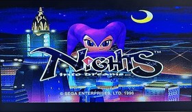 Sega Saturn Nights Into Dreams Complete With Manual - Tested Working