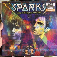 *NEW SEALED-Sparks-Live At The Record Plant 1974, Ltd Ed. Clear Vinyl Only 3500