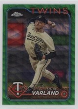 2024 Topps Chrome Update Green Wave Refractor /99 Louie Varland #USC90 15sd