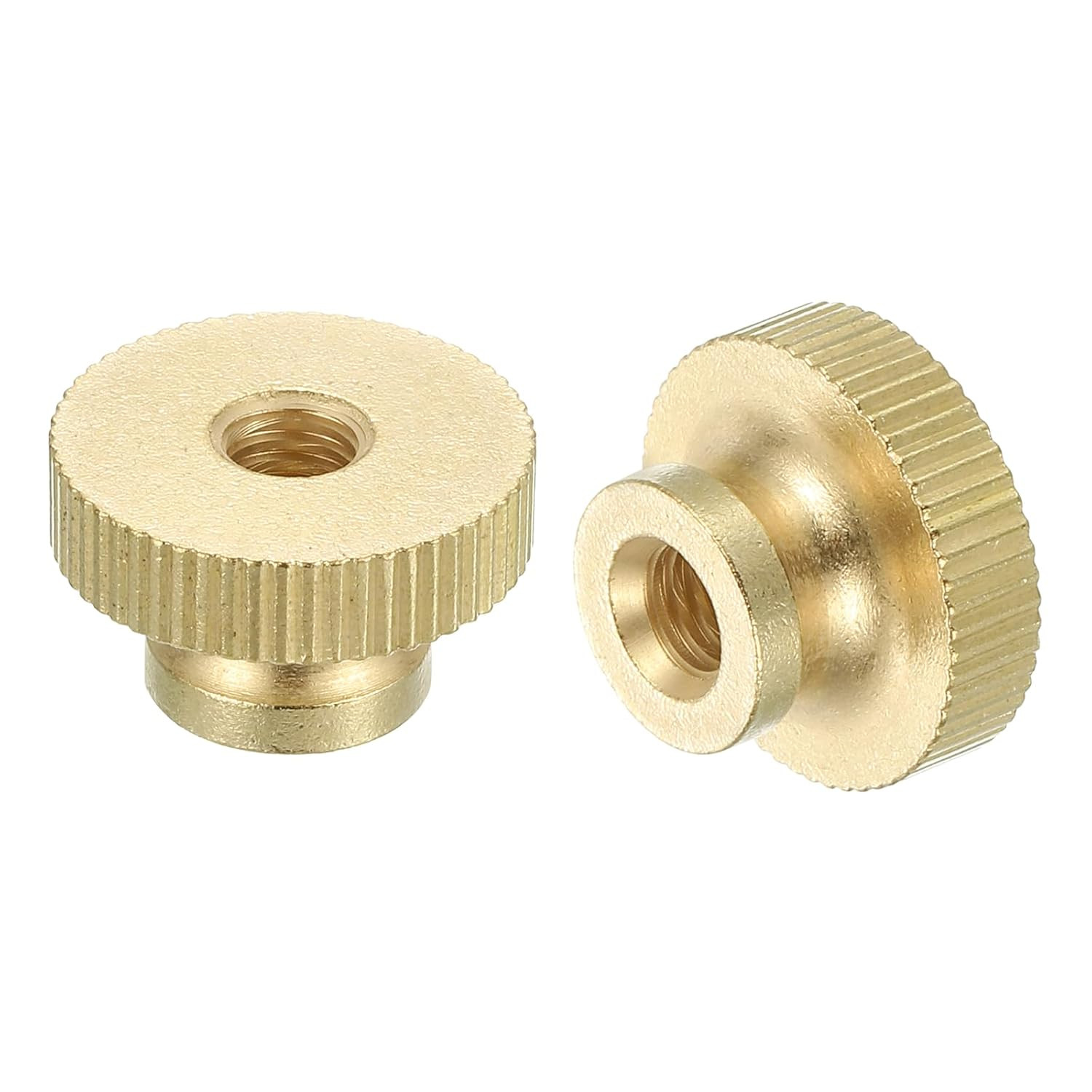 Set 18 Dadi M6 Ottone con Zigrinatura - Componenti Pro per Maker