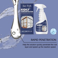 Heavy Duty Rust Remover Spray Fast Acting Rust Dissolver  Anti-Rust Coating