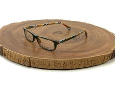 Alain Mikli Paris Eyeglasses Frames A0117-08 Brown Swirl Hand Made in France