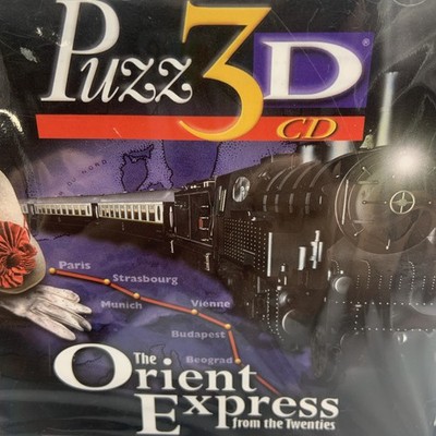 NEW Puzz 3D: The Orient Express from the Twenties CD ROM PC Game WIN/MAC SEALED