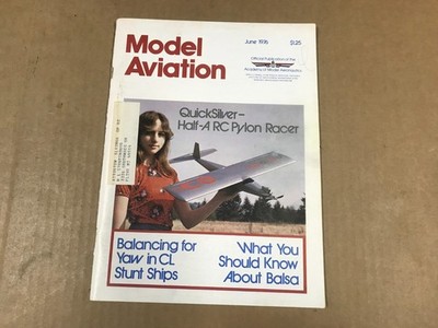 Vintage Model Aviation Magazine - June 1976