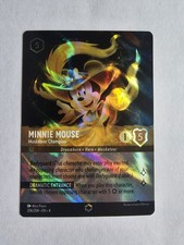 Disney Lorcana Minnie Mouse Musketeer Champion Enchanted 214/204 Ursula's Return