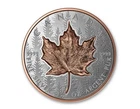 2025 Canada Silver Maple Leaf Ultra High Relief 1 oz Silver Proof w/ Rose Gold