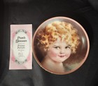 Vintage Bessie Pease Gutmann "Sunbeam" Porcelain Plate From Hamilton Boxed — photo 2