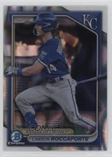 2024 Bowman Chrome Prospects Lava Refractor /399 Carson Roccaforte #BCP-33 0b3