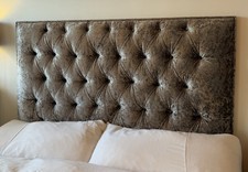 Next Crushed Velvet Headboard Double