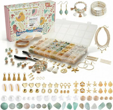 1920PCS Jewelry Making Kit with Natural Amazonite Stone Beads, Irregular Chips