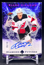 2024-25 Black Diamond - Graeme Clarke #BDF-GC - Purple Diamond Futures /10 RC