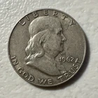 1962-D Franklin 90% Silver Half Dollar