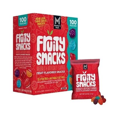 Member's Mark Fruity Snacks 0.8 oz 100 pk