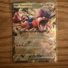 Koraidon ex - 120/162 - Pokemon Temporal Forces Ultra Rare Card NM