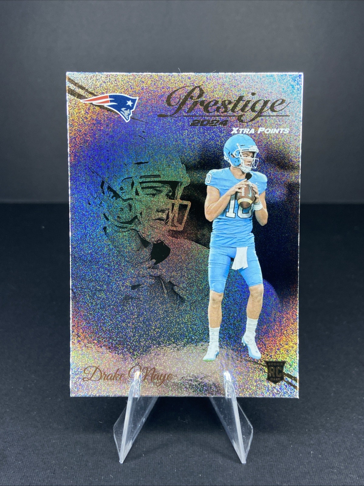 2024 Panini Prestige - Rookies Xtra Points Galaxy #304 Drake Maye (RC)