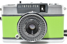 N MINT OLYMPUS PEN EES-2 Green 35mm Half Frame Film Camera JAPAN 2700564