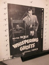 NTA movie TV photo 1950s pressbook WHISPERING GHOSTS Milton Berle Willie Best