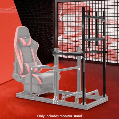 USED - Racing Sim Cockpit Monitor Stand Unterstützt Monitore Von 27 in bis 65