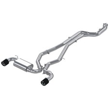 MBRP S43003CF Carbon Stainless Cat Back Exhaust System Kit for 20-26 Supra 3.0L