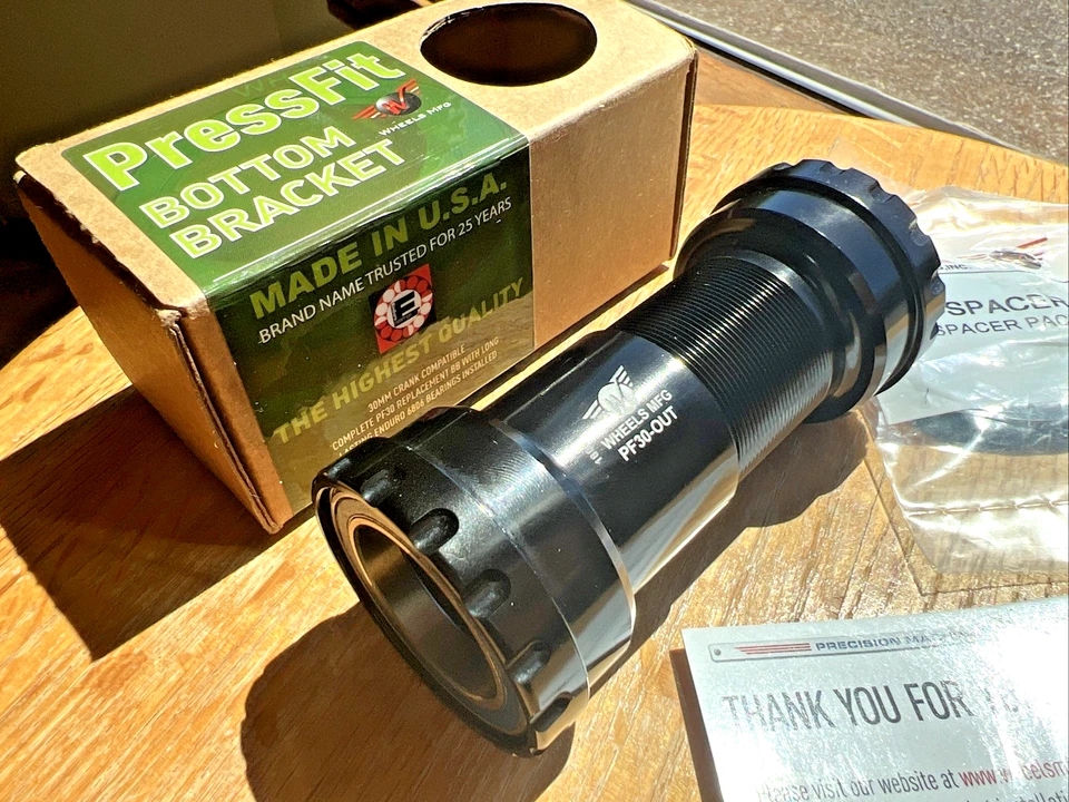 Wheels Manufacturing PF30-OUT 30mm Bottom Bracket PF30 Outboard BB NEW - Image 2 of 4