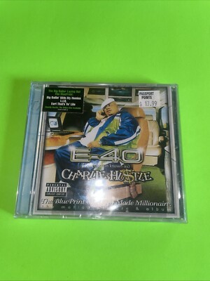 E-40 : Charlie Hustle: The Blueprint of a Self-Made Millionaire CD New Sealed