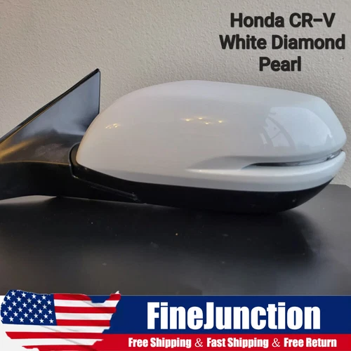 WHITE Left Driver Side For 2017-2022 Honda CR-V America Built Models