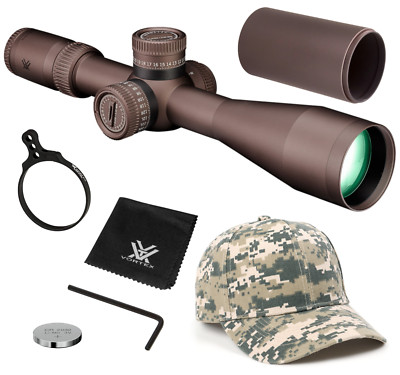 Vortex Optics Razor HD Gen III 6-36x56 EBR-7D MOA Riflescope w/ Free Hat Bundle