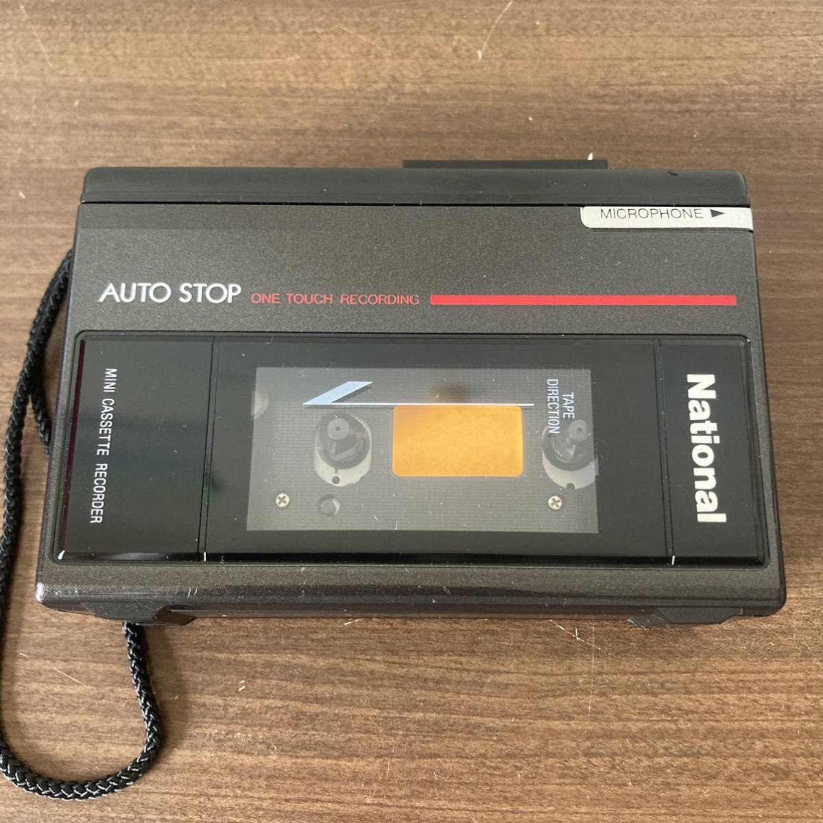 National Mini Cassette Recorder RQ-310 Walkman AUTO STOP National Mini Cassette Recorder RQ-310 Walkman AUTO STOP