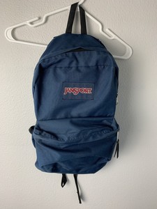 jansport dark blue backpack