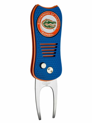 FLORIDA GATORS Golf Gift Tin w/Divot Tool, 2 Ball Markers and Poker Chip - Picture 2 of 4