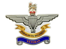 2 x PARACHUTE REGIMEN  VETERANS STICKERS * ALL REGIMENTS IN OUR EBAY SHOP