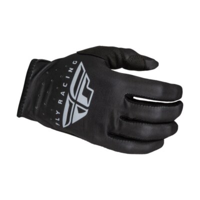 Fly Lite MX Handschuhe Motocross Offroad Herren schwarz grau