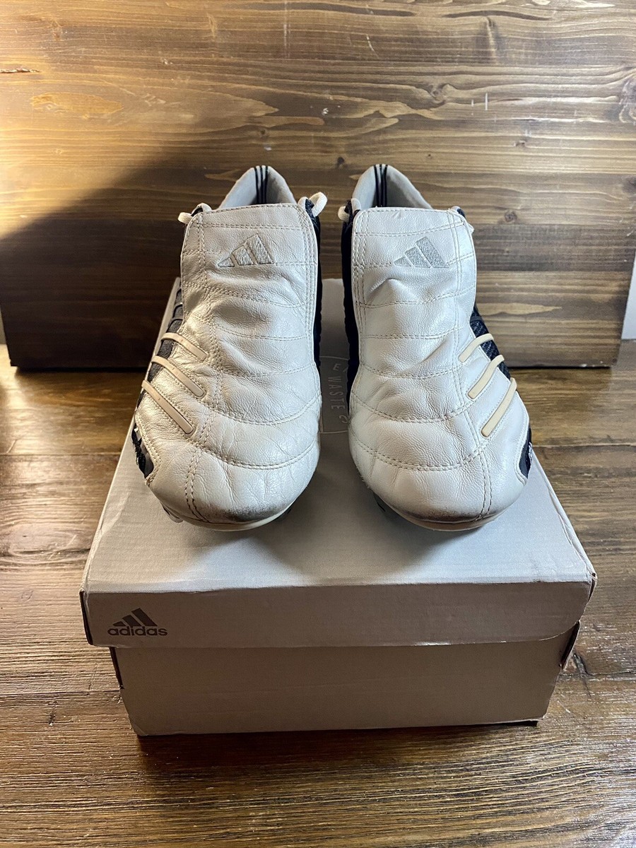 Adidas F50 Spider Size 10 Men's White Black With Inserts F50 Xtrx