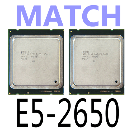 intel Xeon E5-2650 E5-2650 V2 E5-2651 V2 E5-2660 E5-2660 V2 CPU Processor - Picture 2 of 6