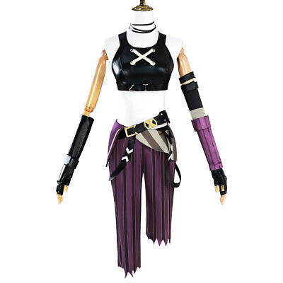LOL Arcane 2 Jinx League of Legends Cosplay Jinx Costume Outfit Wig